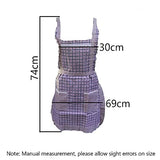 SYGA Pink Flower Design Waterproof Stylish Polyester Fiber Women Apron
