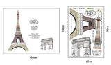 Syga Eiffel Tower Wall Stickers A_SFGU