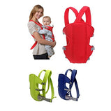 SYGA Baby Safety Carrier Infant Baby Kids Front and Back Carrier Backpack Newborn Hipseat Wrap Sling Bag_Green