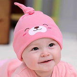 SYGA 1 Piece Small Cute Puppy Long Tailed Design Baby Sleep Cap