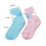 SYGA Anti Cracked Heel Socks for Daily Use Full Length Socks_Blue