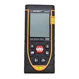 SYGA Digital Laser Distance Measuring Tape Tool, Distance Measuring Meter, Yellow - 70m (Colour & Design May Vary)
