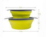 SYGA Set of 2 Vegetable Fruit Washer Strainer_Green
