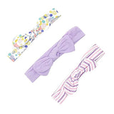 SYGA 3 Pcs Children's Hairband Elastic Headband Suit Baby Girls Headdress Hair Accessories