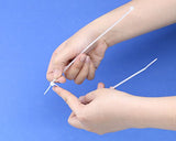 SYGA Nylon Cable Tie Self Locking Zip Ties Strong Cable Tie-Wrap, 250mm Wire Ties, Pack of 250pcs(White)