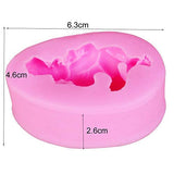 SYGA Baby Infant Silicone Cake Molds Cake Decorating Jelly Mold Fondant Chocolate Sugar Mould Handmade Soap Molds Baking Tools_Pack of 1