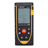 SYGA Digital Laser Distance Measuring Tape Tool, Distance Measuring Meter, Yellow - 120m (Colour & Design May Vary)