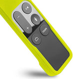 SYGA Apple TV 4K 4th 5th Generation Protective Case Siri Remote Controls Case Cover Skin, Silicone Skidproof Cover of Protection for TV 4 4K Remote Controller - Green