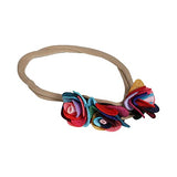 SYGA 3 Pcs Children's Girls Hair Band Baby Stretch Nylon Baby Rabbit Ear Hair Jewelry Headband