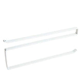 SYGA Cabinet Multi-Function Roll Holder Paper Towel Rack Kitchen Rack Plastic Wrap Storage Rack