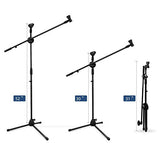 SYGA Portable Projector Microphone Stand Kit with 360° Panorama Ball Head and Cell Phone Space with Carrying Bag