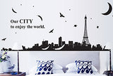 Syga Eiffel Tower Wall Stickers A_FUFG