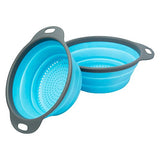 SYGA Set of 2 Vegetable Fruit Washer Strainer_Blue