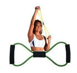 SYGA Yoga Pilates Pull Rope Gym Fitness Resistance Elastic Rubber Bands Straching Training Cord_Green
