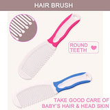 SYGA 6 Pcs Health Care Kit for Newborn Baby Kids Nail Hair Grooming Brush - Pink
