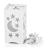 SYGA Moon Star Design Table Lamp (25 x 10 x 10, White)