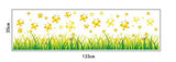 SYGA Green Grass Yello Butterfly Decals Design Wall Stickers A_MYSS
