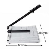 SYGA Paper Cutter A4 Heavy Duty Professional Paper Trimmer, Guillotine Craft Machine for Office, Home, Craft, Photo Studio (A4, B5, A5, B6, B7)