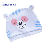SYGA 1 Piece Small Eye Design Baby Cotton Sleep Cap_Blue