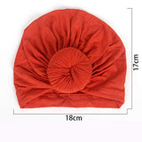 SYGA 1 Piece Cotton Hat BunTurban Infant Photography Props