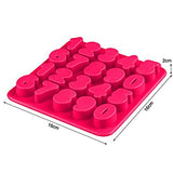 SYGA 0-9 Number Jelly Chocolade Candy Fondant Taart Decoratie Ice Brick Cube Tray Mould(Colour May Vary)