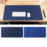 SYGA Desk Pad Protector Waterproof PU Desk Mat Blotters on Desktop Laptop Computer Gaming Keyboard Mouse Pad Non-Slip Desk Writing Mat Cover for Office & Home 90CM * 45CM