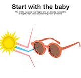 SYGA Kids Goggles, Modern Stylish Eyewears for Boy's and Girls, Round Style, Suitable for Age 3-8 Years