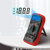 SYGA Digital Multimeter LCD AC DC Measuring Voltage Current for Indoor Outdoor Professional Use