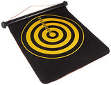 SYGA 17" Magnetic Dartboard Sets 6 Reversible Darts Rolling Two Sided Bullseye Game Magnetic Safety Dart Board Kids Family Leisure Sports