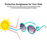 SYGA Kids Goggles, Modern Stylish Eyewears for Boy's and Girls, SideTie Style, Suitable for Age 3-8 Years