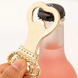 SYGA Crown Bottle Opener for Wedding Favors or Crown Gifts, Wedding Favors, Keepsake Decoration (Gold)
