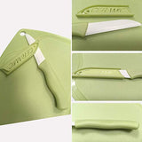 SYGA Ceramic Fruit Knife Sets Paring Knives Chopping Boards Fruits Peeler 3PCS Suits Kitchen Cooking Vegetable Ceramic Knife Tools_Green