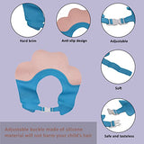 SYGA Baby Shampoo Shower Bathing Protection Bath Soft Cap Soft Adjustable Visor Hat for Toddler, Baby, Kids, Children(Cyan)