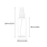 Syga 100ml Transparent Plastic Spray Bottle Cosmetics Bottle Empty Bottle,Portable Fine Wist Spray Bottle