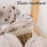 SYGA Winter Earmuffs Fashion Faux Fur Ear Warmer Soft Warm Windproof Earmuffs for Kids, Women and Men for Outdoor Activities, School College Office Morning Walk