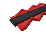 SYGA 25cm Long with Magnet Contour Irregular Profile Gauge Duplicator Tiling Laminate Tiles Edge Shaping Wood Measure Ruler for Professional Precise Measurement