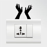 SYGA Set of 7 Decorative Beautiful Modern Art Switch Board Stickers