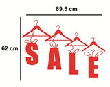 SYGA Hanger Sale Leatters Clothing Store Clothes Shop Wall Decorative Wall Stickers