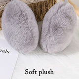 SYGA Winter Earmuffs Fashion Faux Fur Ear Warmer Soft Warm Windproof Earmuffs for Kids, Women and Men for Outdoor Activities, School College Office Morning Walk