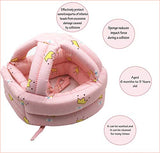 SYGA Baby Helmet Toddler Head Protector Upgrade Infant Safety Helmet Hat Breathable Head Drop Protection for Boys Girls Learn to Walk Crawling Adjustable Headguard Protective Products-Brown Beer
