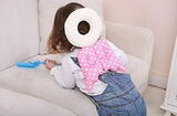 SYGA 1 Piece Baby Toddlers Head Protective, Adjustable Infant Safety Pad for Baby_Pink Wings