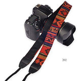 SYGA 1 Piece Orange Coloured DSLR Camera Shoulder Strap