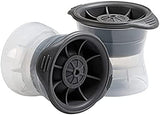 SYGA Ice Cube Trays?Ice Cube Mold, Suitable for Iced Vodka, Whiskey, Scotch Whiskey, Cocktail, Tequila and Other Mixed Drinks
