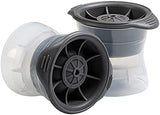 SYGA Ice Cube Trays?Ice Cube Mold, Suitable for Iced Vodka, Whiskey, Scotch Whiskey, Cocktail, Tequila and Other Mixed Drinks
