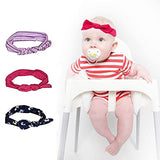 SYGA 3 Pcs Children's Hairband Elastic Headband Suit Baby Girls Headdress Hair Accessories