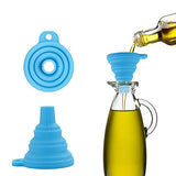 SYGA Blue Set of 2 Oil Liquid Funnel Transfer Hopper