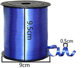 SYGA Supplies Tie Balloons Tied Rope Plastic Balloon Tie Gift and Craft Ribbons 250 Yards DIY Strap 220 Meters-Blue