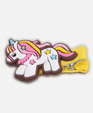 SYGA 10Pcs Baby Hair Clip For Girl Alligator Teeth Hair Accessory For All Type of Infant Toddler Baby Hairs Bow Rainbow Cloud Unicorn Patterns- Set of 10, Rainbow