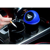 SYGA Office Home and Vehicle Car Auto Garbage Trash Can(Blue)
