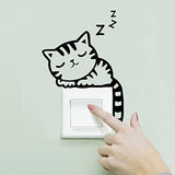 SYGA Decorative Beautiful Modern Art Switch Board Stickers - (Multicolour, 20 cm x 1 cm x 10 cm) Set of 7